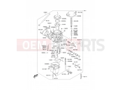 KAWASAKI KFX400 (KSF400A6F) Carburetor