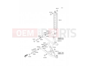 KAWASAKI KFX400 (KSF400A6F) Front Suspension