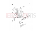 KAWASAKI 2009 Gear Change Drum/Shift Fork(s)
