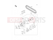 KAWASAKI 2009 Driven Converter/Drive Belt