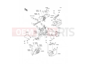 KAWASAKI 2009 Footrests