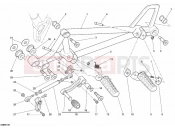DUCATI Sportclassic 1000 FOOTRESTS, LEFT » UNCLASSIFIED