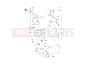 KAWASAKI MULE 3000 (KAF620-G5) Muffler(s)