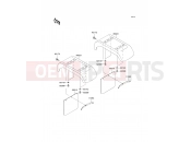 KAWASAKI MULE 3000 (KAF620-G5) Rear Fender(s)
