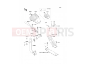 KAWASAKI MULE 3000 (KAF620-G5) Brake Pedal