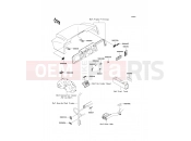 KAWASAKI MULE 3000 (KAF620-G5) Labels