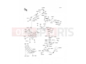 KAWASAKI 2004 Frame Fittings(Lever)