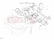 DUCATI 2007 Sportclassic 1000 Single-Seat JAP THROTTLE BODY » INTAKE, CARBURETTOR
