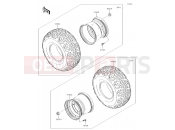 KAWASAKI 2017 Wheels/Tires