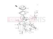 KAWASAKI MULE 500 (KAF300-B2) Air Cleaner