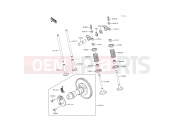 KAWASAKI MULE 500 (KAF300-B2) Valve(s)/Camshaft(s)