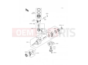 KAWASAKI MULE 500 (KAF300-B2) Crankshaft/Piston(s)