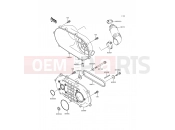 KAWASAKI MULE 500 (KAF300-B2) Converter Cover/Drive Belt