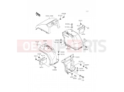 KAWASAKI MULE 500 (KAF300-B2) Front Fender(s)