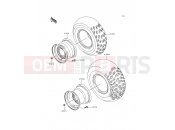 KAWASAKI MULE 500 (KAF300-B2) Tires