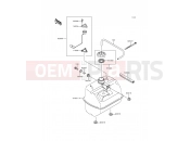 KAWASAKI MULE 500 (KAF300-B2) Fuel Tank