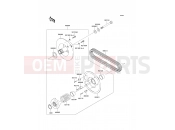 KAWASAKI MULE 600 (KAF400-B1) Driven Converter/Drive Belt