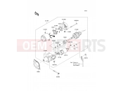 KAWASAKI MULE 600 (KAF400-B1) Starter Motor