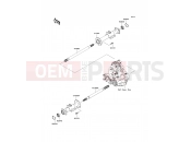 KAWASAKI MULE 600 (KAF400-B1) Rear Axle