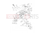 KAWASAKI MULE 600 (KAF400-B1) Frame Fittings(Rear)