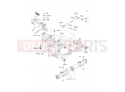 KAWASAKI MULE 600 (KAF400-B1) Swingarm