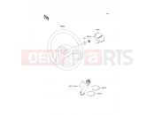 KAWASAKI MULE 600 (KAF400-B1) Steering Wheel