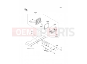 KAWASAKI MULE 600 (KAF400-B1) Taillight(s)