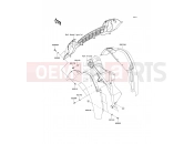 KAWASAKI MULE 600 (KAF400BAF) Front Fender(s)