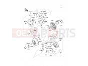 KAWASAKI MULE 600 (KAF400BAF) Rear Hub