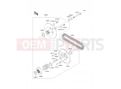 KAWASAKI 2013 Driven Converter/Drive Belt