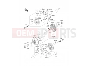 KAWASAKI MULE 600 (KAF400BFF) Front Hub