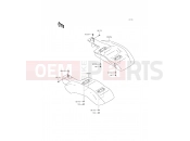 KAWASAKI 2016 Rear Fender(s)