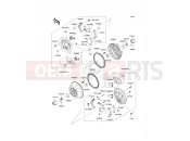 KAWASAKI MULE 610 4x4 (KAF400A8F) Rear Hub