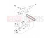 KAWASAKI 2010 Driven Converter/Drive Belt