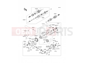 KAWASAKI 2010 Drive Shaft-Front