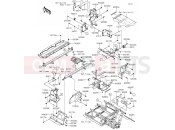 KAWASAKI 2016 Frame Fittings(Rear)