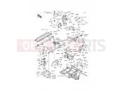 KAWASAKI 2017 Frame Fittings(Rear)