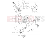 KAWASAKI 2017 Brake Pedal