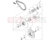 KAWASAKI 2017 Driven Converter/Drive Belt
