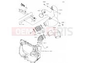 KAWASAKI 2017 Air Cleaner-Belt Converter