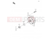 KAWASAKI 2017 Rear Hubs/Brakes