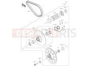 KAWASAKI 2018 Driven Converter/Drive Belt