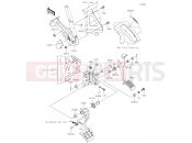 KAWASAKI 2018 Brake Pedal