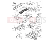 KAWASAKI 2016 Frame Fittings(Rear)