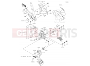 KAWASAKI 2019 Brake Pedal