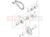 KAWASAKI 2017 Driven Converter/Drive Belt