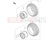 KAWASAKI 2017 Wheels/Tires