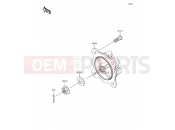 KAWASAKI 2017 Rear Hubs/Brakes