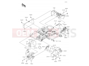 KAWASAKI 2017 Frame Fittings(Rear)