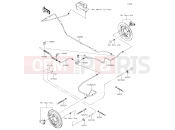 KAWASAKI 2017 Rear Brake Piping